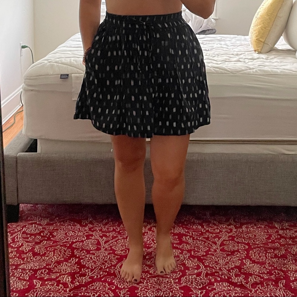 Madewell high waist cotton skirt